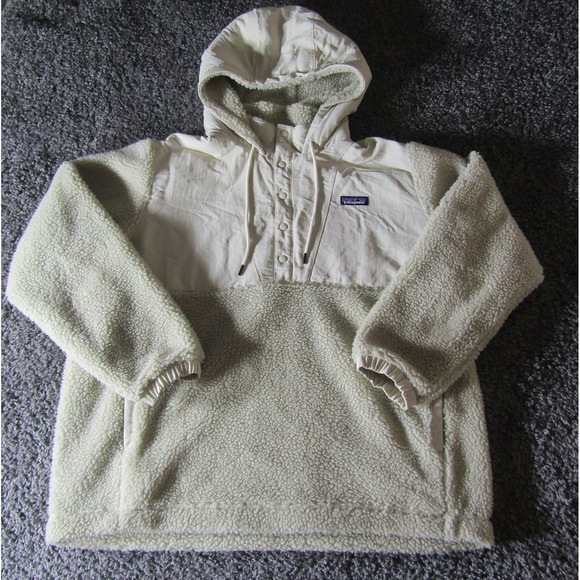 Patagonia Pullover Mens L Shelled Retro X Sherpa Jacket Sweater Hiking 22880 - Picture 1 of 8